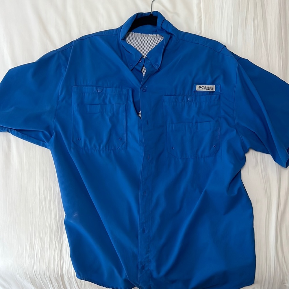 Columbia fishing shirt